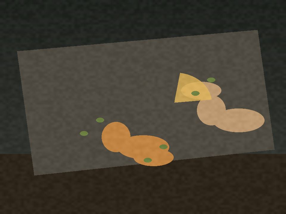 Dill Potatoes Grill in a skillet
